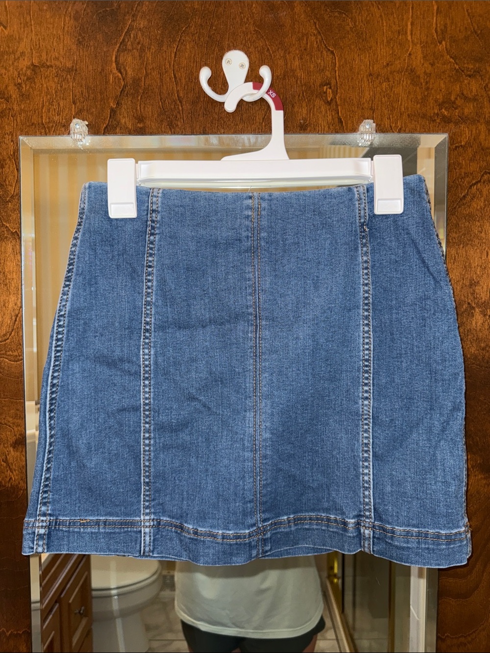 wild fable Medium Blue Denim Mini Skirt